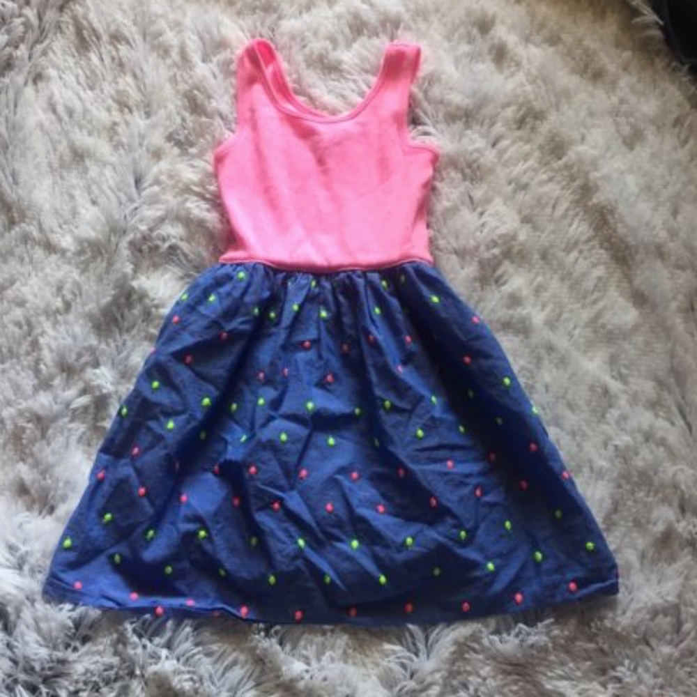 Girls GAP Polka Dot Dress Size 4-5 years